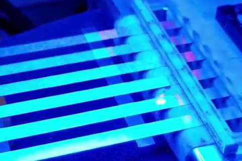 极耳二维码打标